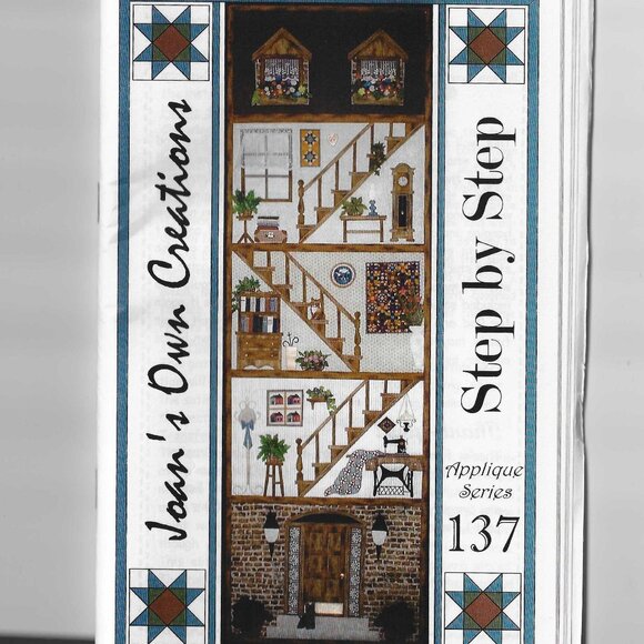 Joan's Own Creations Applique Series 137 Step by Step New in Package - Picture 1 of 2